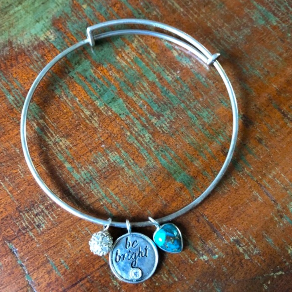 Silpada Turquoise "Be Bright" Bangle Bracelet